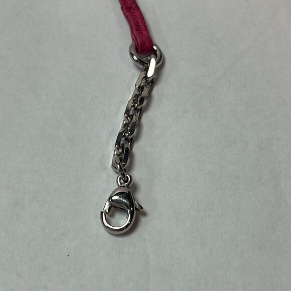 Hermes Anemone Milo Lambskin Leather Carmencita Page Marker - Pink - Preowned - Picture 7 of 9